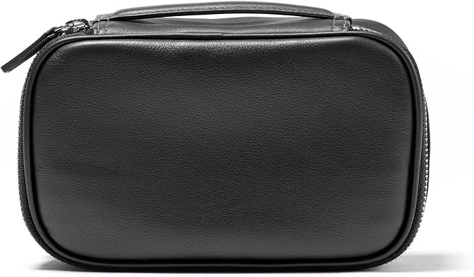 Leatherology Black Onyx Nested Travel Organizer Trio