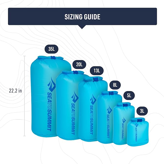 Sea to Summit Ultra-Sil Dry Bag, Ultralight Waterproof Dry Storage