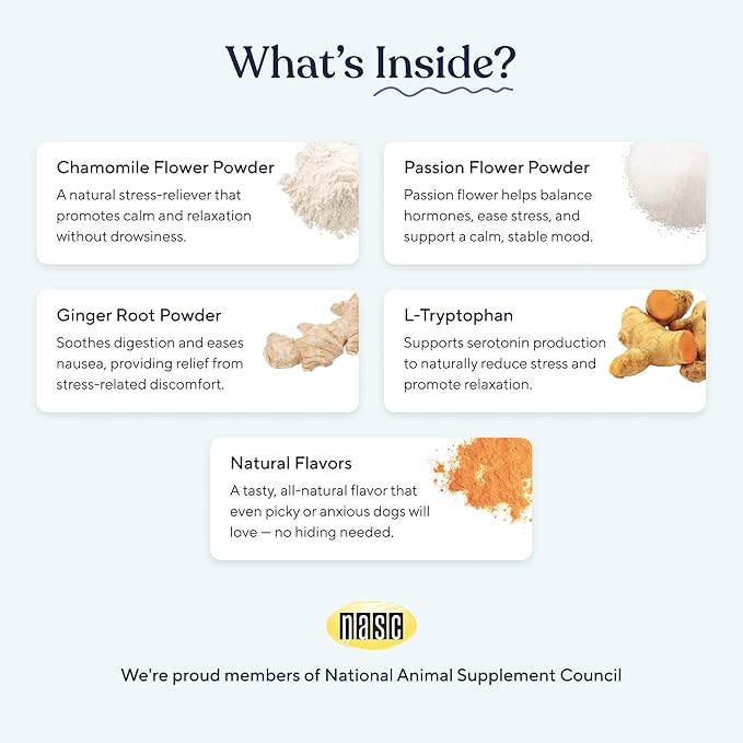 Pawfy Calming Chews for Dogs | Natural Dog Calming Chews - Supports Relaxation and Calm Behavior | Helps with Thunder, Separation, Chewing & Barking | Soothing Aid for Fireworks - 30 Turkey Treats