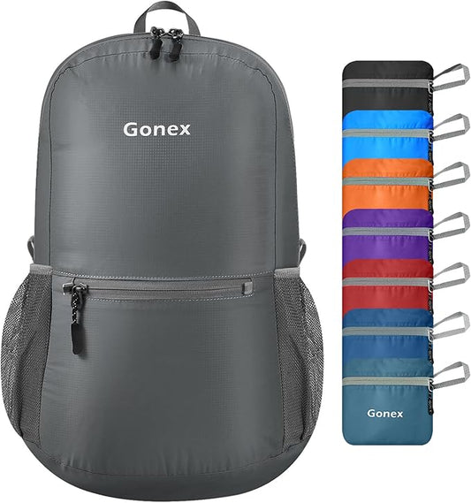 Gonex Ultra Lightweight Packable Backpack 20L Daypack Handy Foldable Camping Outdoor Travel Cycling Backpacking