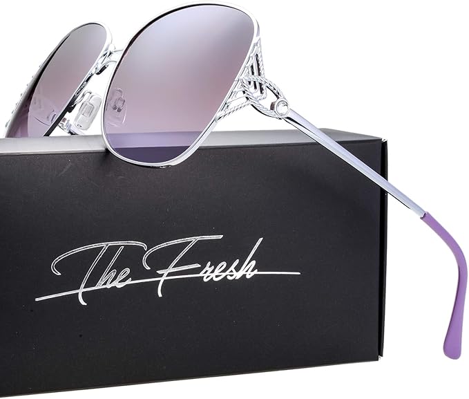 The Fresh Classic Crystal Elegant Women Beauty Design Sunglasses Gift Box