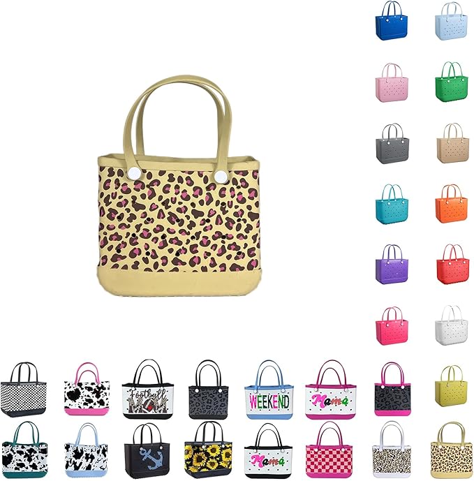 EVA Waterproof Washable Tote Bag for Beach, Pool, Boat, Sports