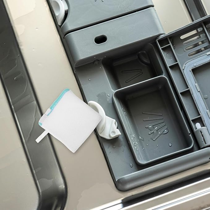 ibasenice 6pcs Laundry Bag for Delicate - Mesh Laundry Wash Bag - Zippered Small Net 5.50X4.72" For Washing Machine Clothes Socks And Intimates