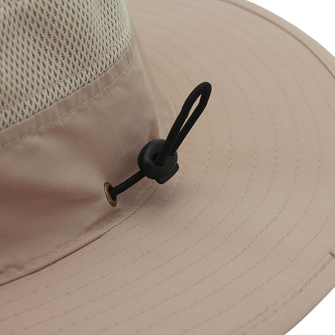 Home Prefer UPF 50+ Men's Sun Hat Wide Brim Bucket Hat UV Protection Hat for Mens Womens Beach Safari Gardening Golf Fishing