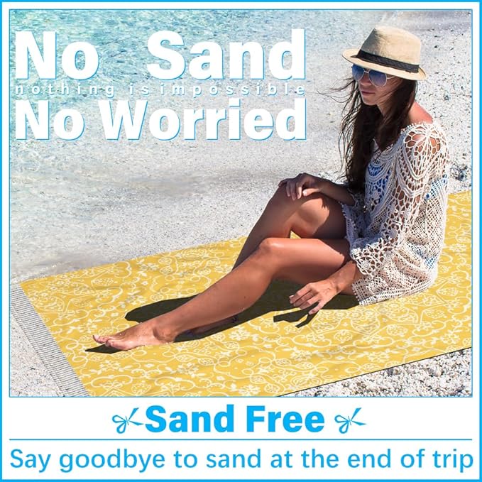 Thin Turkish Beach Towel Lightweight Soft Cotton Extra Large XL Oversized Sand Free Sandproof Absorbent Quick Dry Towels Cloud Bath Pool Travel Compact Essentials Accessories for Adult Gifts