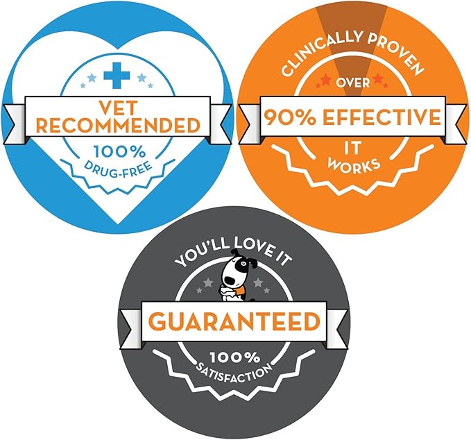 ThunderEase Dog Calming Pheromone Diffuser Kit | Powered by ADAPTIL | Vet Recommended to Relieve Separation Anxiety, Stress Barking and Chewing, and Fear of Fireworks & Thunderstorms (90 Day Supply)