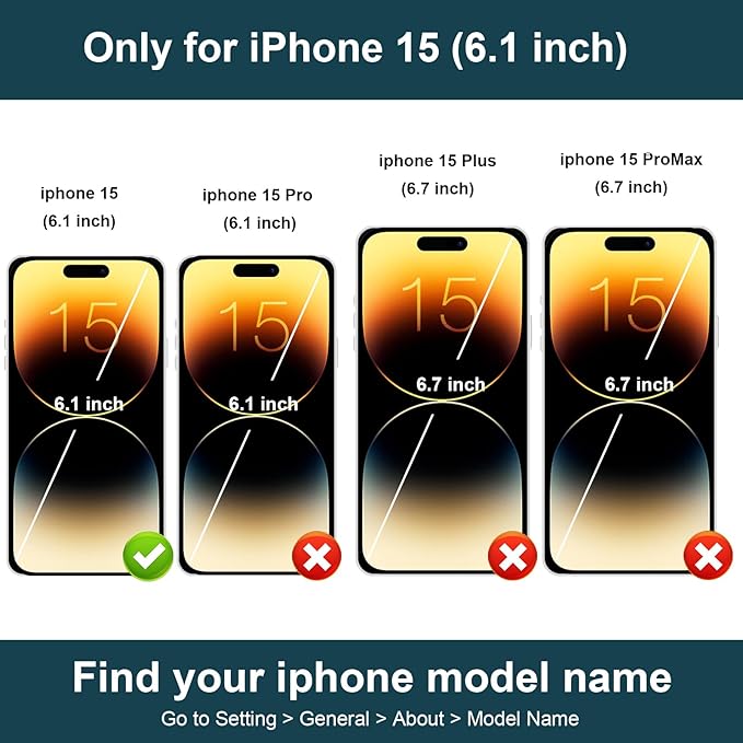 Folosu Compatible with iPhone 15 Case Wallet with Card Holder, 360°Rotation Finger Ring Holder Kickstand, RFID Blocking Leather Protective Double Buttons Shockproof Cover 6.1 Inch Rose Gold