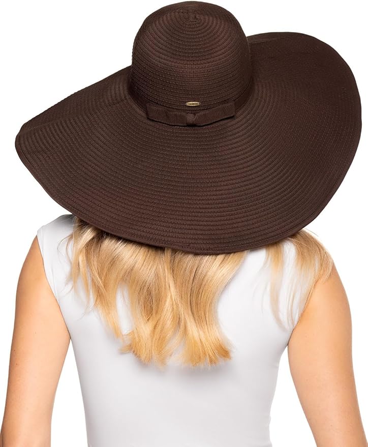 Women's Ultra Wide Sun Hat - UPF 50+ Sun Protection - Shelby