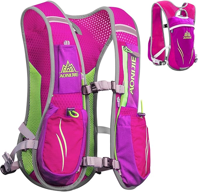 TRIWONDER Hydration Running Vest Backpack, Lightweight Water Pack for Men Women Hydration Backpack for Trail Race, Hiking, Cycling, Climbing, Camping, Jogging, Marathon