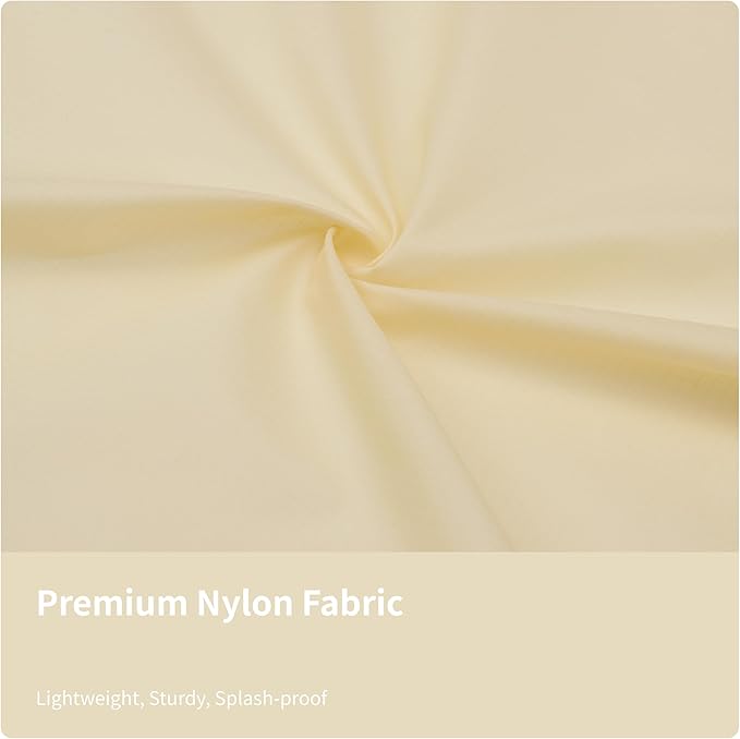 Cipway 5 Set Packing Cubes for Travel Suitcase Organizer for Accessories Luggage Carry On Suitcase Lightweight Vanilla Cream