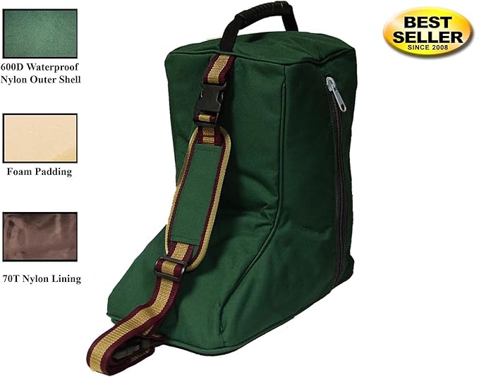 Tahoe 3 Layers Padded Western Boot Carry Bags