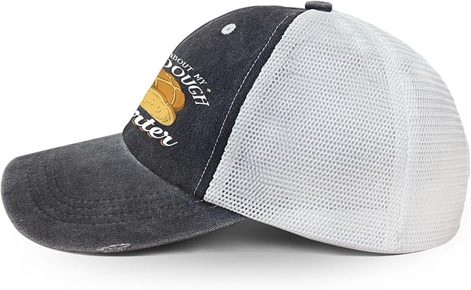 Ask Me About My Sourdough Starter Bread Baking Baker Bakery Hats Beach Cap for