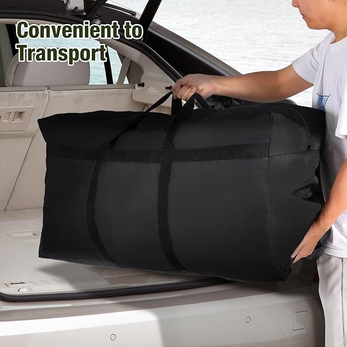 REDCAMP Foldable Travel Bag, Large Sports Bag, 75L/96L/100L, Lightweight Waterproof Tote Bag