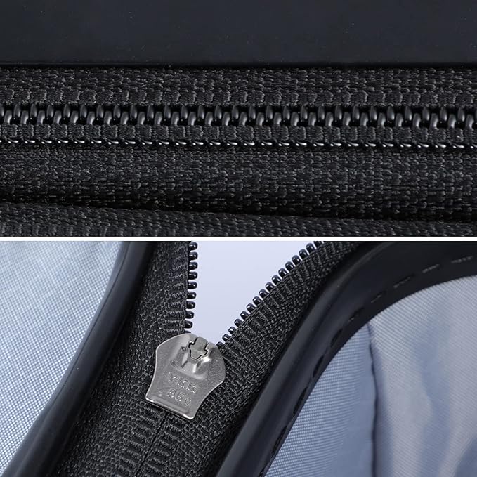 TydeCkare 2pcs 20/28" Luggage Set Lightweight HardShell, Only 20 Inch Carry On 21.65 * 15.35 * 7.87" Cabin Suitcase with Front Pocket, 28 Inch 19.68 * 11.81 * 29.92" Checked Luggage, Gray