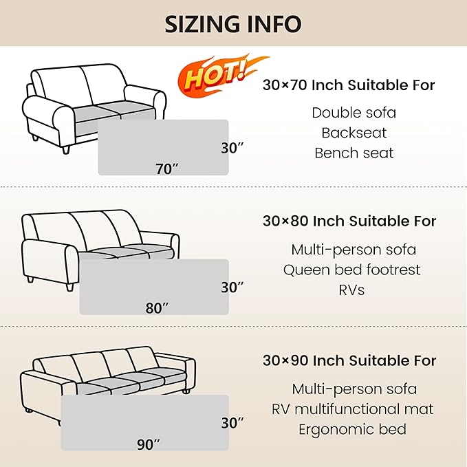 gogobunny 3X Stronger Waterproof Pet Blanket, Scratch Proof Furniture Protector for Dogs Cats, Reversible Cover 30x80 Inch, Dark Grey