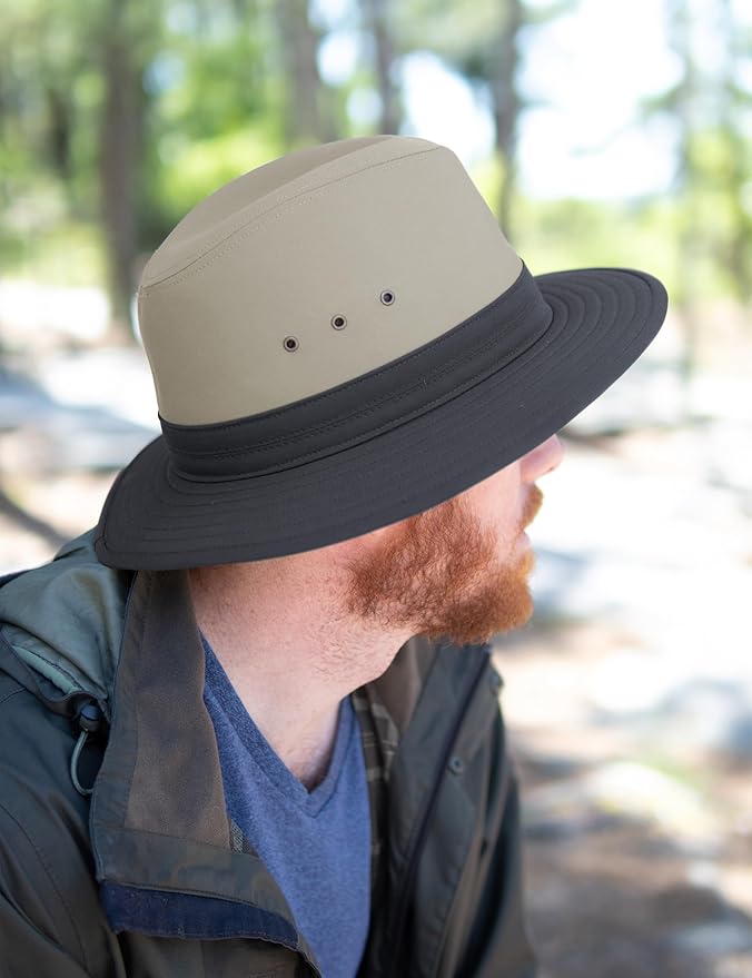 Bryce Wide Brim Safari Sun Hat – UPF 50+, Quick Dry | Fishing Hat for Women and Men