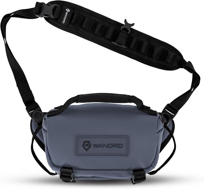 WANDRD ROGUE V1 3L Sling: Compact Camera Sling and Crossbody Bag with Fast Access, 3-Way Carry– Lightweight Everyday Bag Great for Travel, Photography, and Daily Use (Aegean Blue)