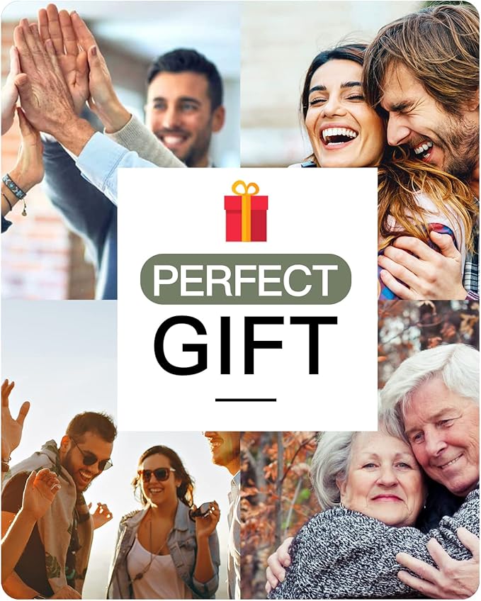 YESIIW Credit Card Holder Wallet for Men RFID Blocking Slim Minimalist Metal Wallet with Money Pocket Contactless Card Protector