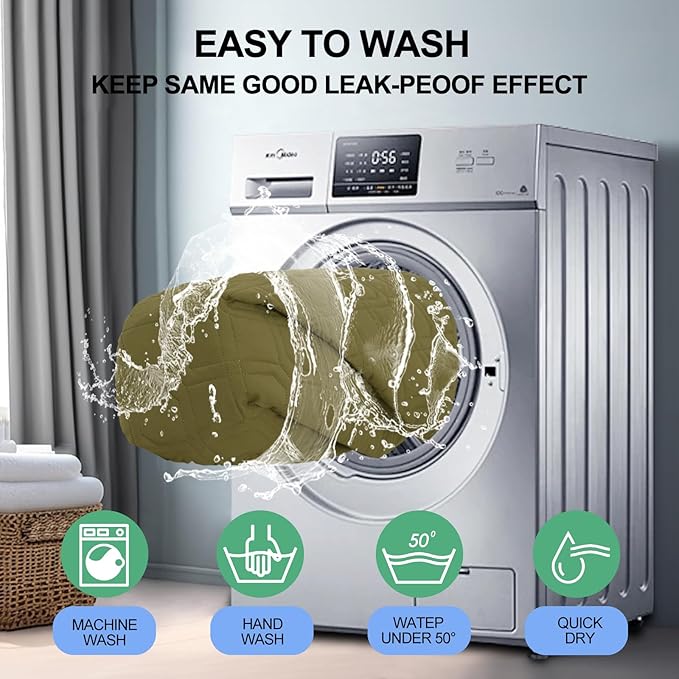 Smiry Waterproof Dog Blanket, 30x70 Inch Soft Pet Bed Cover Reversible, Washable Sofa Couch Furniture Protector for Small Medium Large Dog Puppy Cat, Geometric, Green/Navy