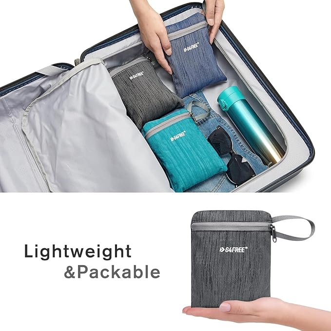 G4Free 10L/15L Hiking Backpack Lightweight Packable Hiking Daypack Small Travel Outdoor Foldable Shoulder Bag