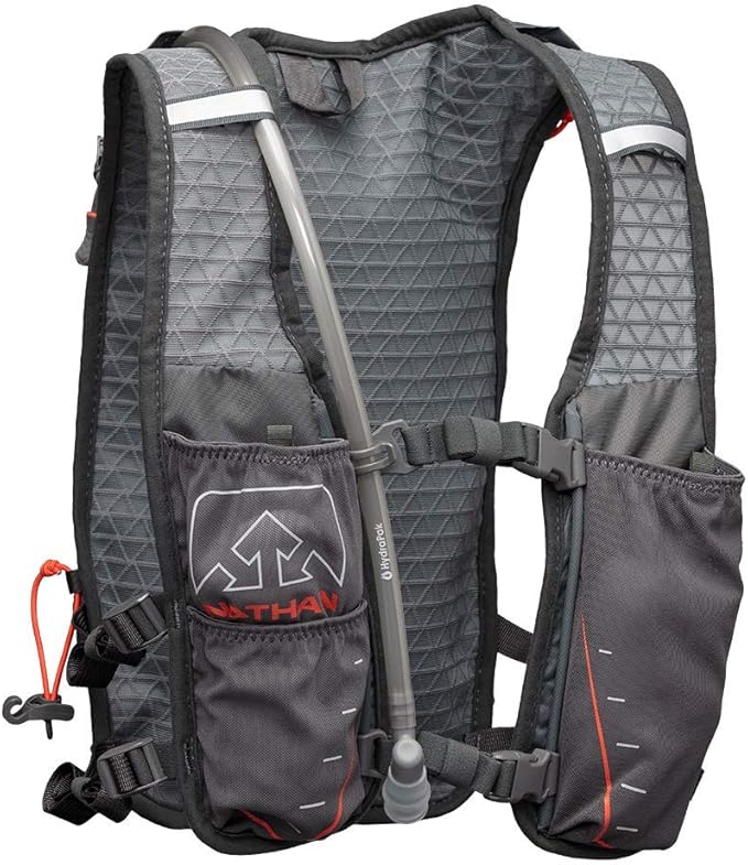 Nathan TrailMix 7L Running Vest for Men & Women, Hydration Vest w/ 2L Bladder Hydration Pack, Water Backpack for Hiking, Running, Walking, Marathon, Race