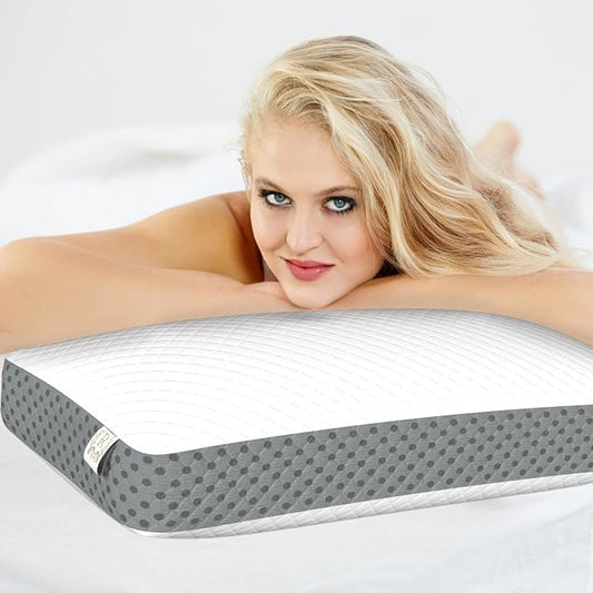 Royal Therapy Memory Foam Pillow, Neck Pain Relief, for Neck and Shoulder Pain, Side Sleeper, Cervical, Pillow Sleeping