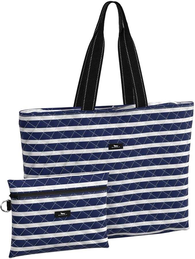 SCOUT Plus 1 Foldable Travel Bag, 2 Bags in 1, Tote Folds into Zipper Pouch