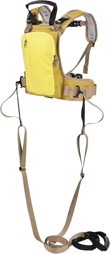 skiguard Ski Harness Trainer for Kids: Helping Toddler Learn to Ski with Support, Child Ski Harness with Backpack for Age 2-8