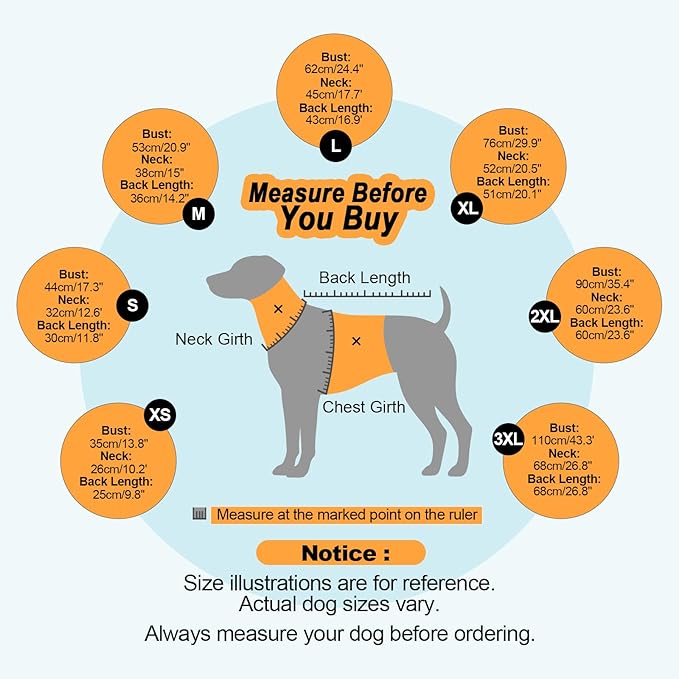 OUOBOB Warm Dog Coats for Small Dogs, Puppy Jacket, Waterproof Dog Jacket with Harness Built in, Zipper Clousure, Fleece Lining for Cold Weather, Small Puppy Clothes for Chihuahua, Maltese - XS
