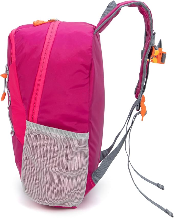 IVYGREEN Little Kids Hiking Backpack for Boys or Girls, Small Daypack for Camping or Travel (Rose, Small)