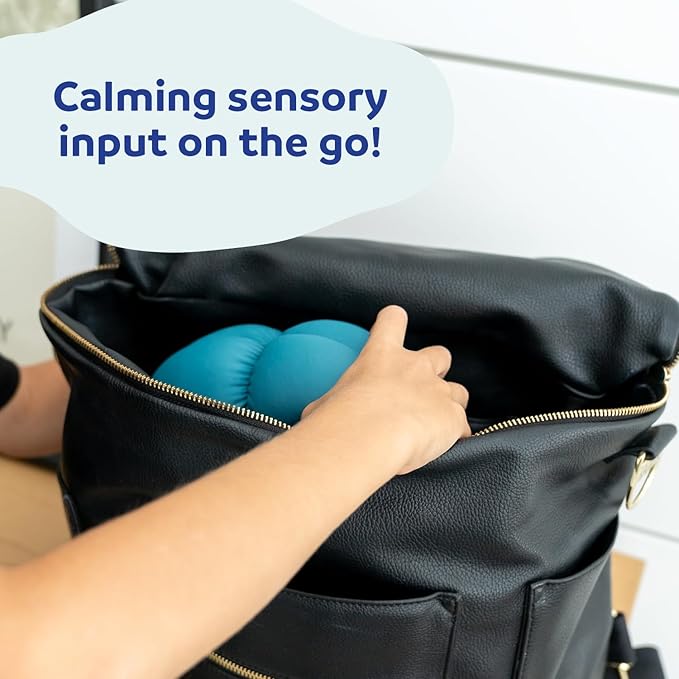 Fun and Function Sensory Vibrating Neck Pillow - Vibrating Pillow for Kids, Teens & Adults - Great for Travel - Ages 4+