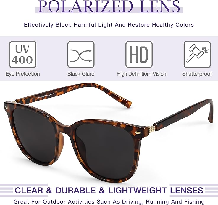 SIPHEW Oversized Square Sunglasses for Women|Lightweight Fashion Sunglasses 100% UV400 Protection|Trendy Mirrored Shade