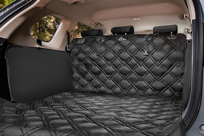 Meadowlark SUV Cargo Liner Dog Seat Covers, Double Stitched & Extra Padded, Water Repellant, Anti Shock, Non-Slip, Car Cover Trunk Mat, Dog Accessories, Pet Car Seat Protector for Fur & Mud