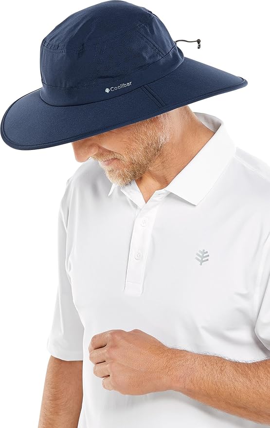 Performance Golf Hat with Wide Brim - UPF 50+ Sun Protection - Fore Golf