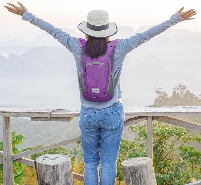 G4Free 10L/15L Hiking Backpack Lightweight Packable Hiking Daypack Small Travel Outdoor Foldable Shoulder Bag