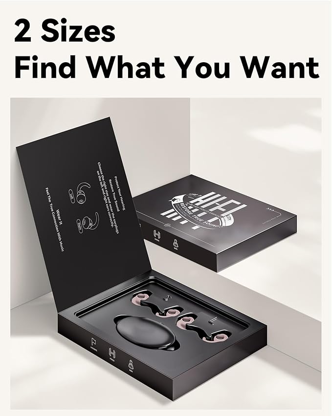 Ear Plugs for Sleeping - Noise Reduction Soft Silicone Earplugs, 2 Pairs Reusable Hearing Protection Earplugs for Noise Sensitivity, Sleep,Snore,Travel,Sound Reduction Noise Cancelling - (Light Pink)