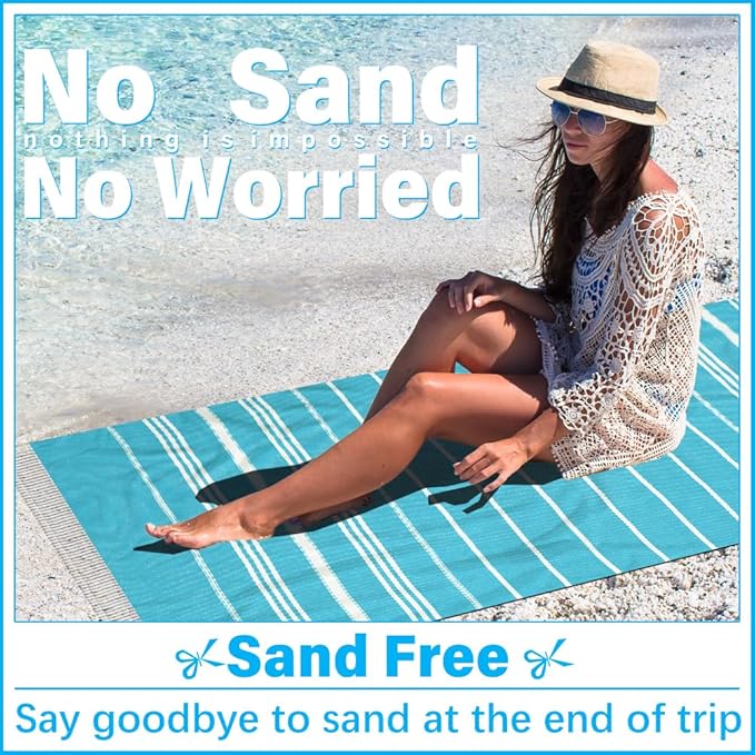 Thin Turkish Beach Towel Lightweight Soft Cotton Extra Large XL Oversized Sand Free Sandproof Absorbent Quick Dry Towels Cloud Bath Pool Travel Compact Essentials Accessories for Adult Gifts