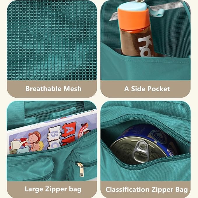 Cat Carrier, Small Dog Carrier for Small Medium Pets Up to 15 Lbs，Pet Carrier Airline Approved,Soft-Sided Puppy Travel Bag with Safety Zippers,Chihuahua Carry Case, Kitty Cloth Cage