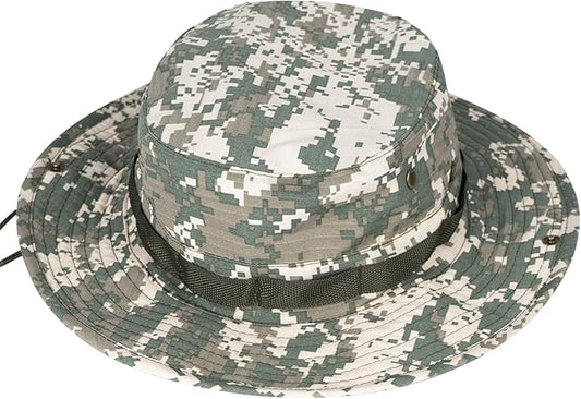 Sun Hats for Men Women Boonie Hat UPF 50+ Bucket Hat Wide Brim UV Protection Fishing Hiking Safari Outdoor Hats