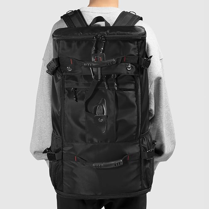 Large Capacity Backpack For Travel Hiking Sports (BLack 1056X, Extra Large)