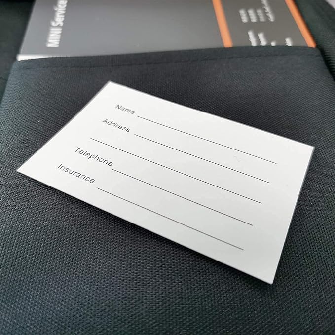 Car Glove Document Registration and Insurance Card Purse Holder,Coin Holder,Organizers and Storage,Car Stuff Interior Essentials Gadgets Vehicle Accessories