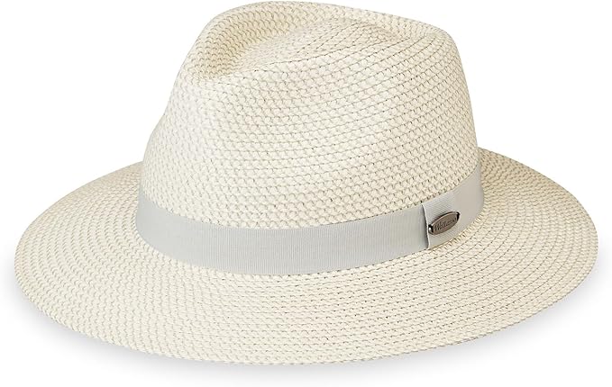 Wallaroo Hat Company Charlie Fedora – UPF 50+ UV Protection Sun Hat, Wide Brim, Adjustable, Packable, Women & Men, 2 Sizes