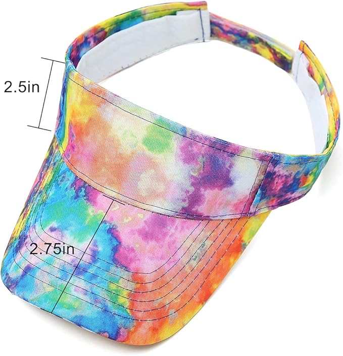 Sport Sun Visor Hats Cotton Ball Caps Empty Top Baseball Sun Cap for Men Women