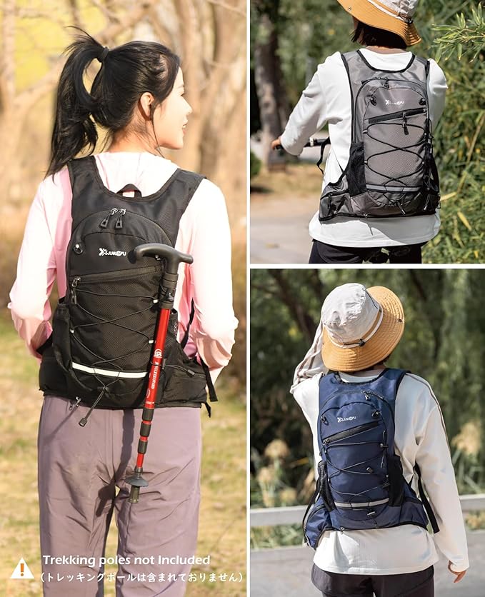 TRIWONDER Hydration Running Backpack Lightweight Water Vest for Men Women Hydration Water Pack for Cycling, Running, Hiking and Biking