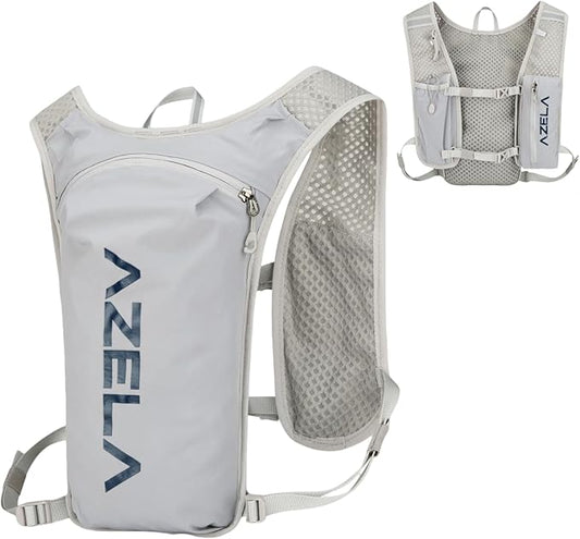 YAPJEB Lightweight Hydration Pack Backpack Vest, Optional 1.5L 2L BPA Free Water Bladder - Leakproof Breathable for Men Women Running Hiking Cycling Marathon