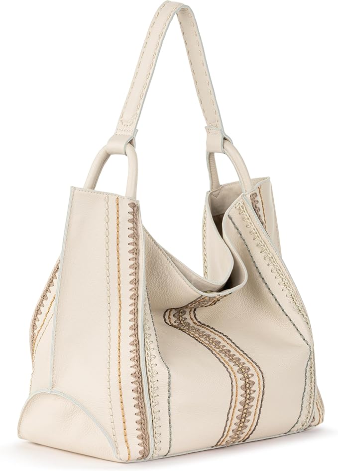 The Sak Los Feliz Large Tote Bag - Woman's Purse For Everyday, Travel, Beach Bag - Roomy Handbag With Shoulder Bag Strap