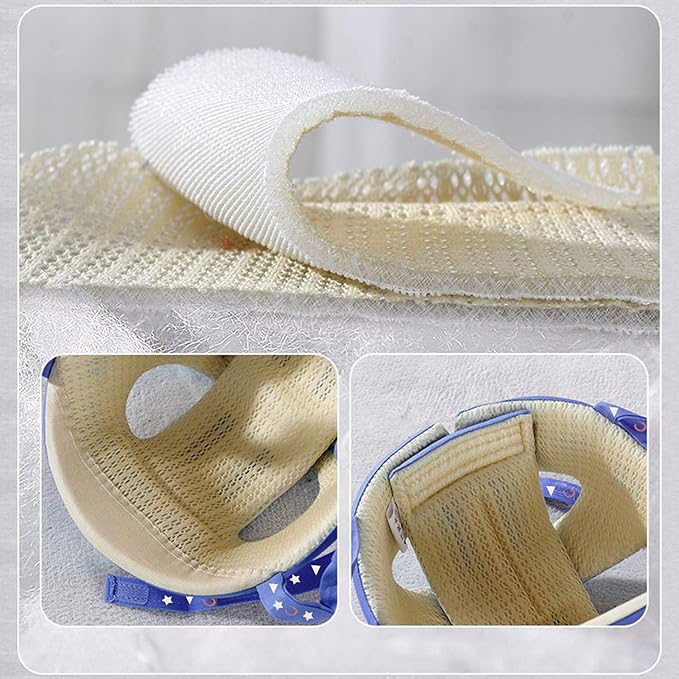 Baby Infant Helmet Toddler Headguard Head Protective Cushion Cute Children Adjustable Helmet Hat Harnesses Cap Kid Child Crawl Walk Playing (Starry Blue)