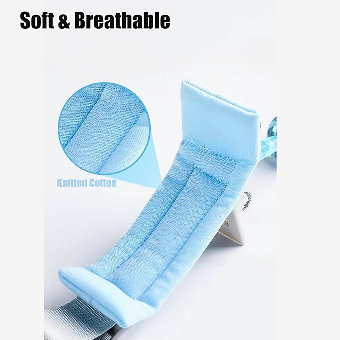 PandaEar Anti Lost Wrist Link, Toddler Harness Walking Leash Safety Child Wristband Leashes for Babies Kids (Blue)