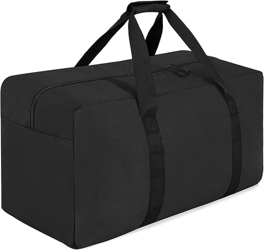 Extra Large Travel Duffle Bag, 120L Gear Bag for Men and Women, Storage Bag Ideal for Overnight Camping and Weekend Getaways