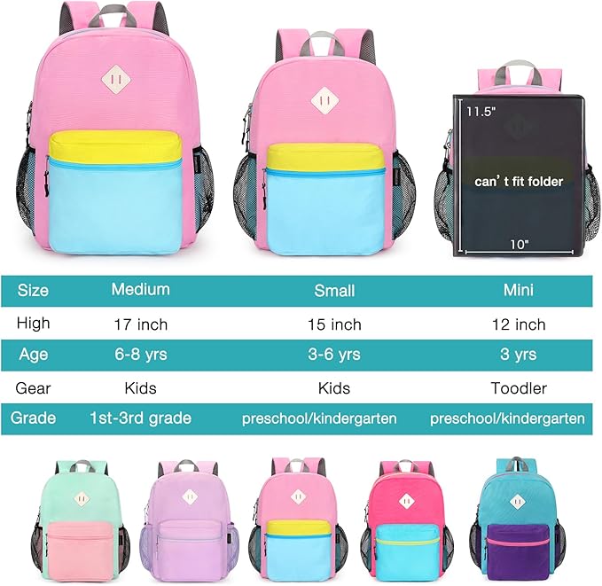 STEAMEDBUN Backpack for Girls 5-9,Kids Backpack for Elementary School Bag